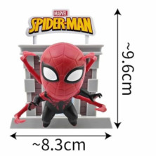 imagen 4 de figura spiderman 8cm crea torres hero box
