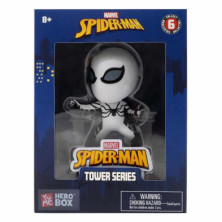 imagen 3 de figura spiderman 8cm crea torres hero box