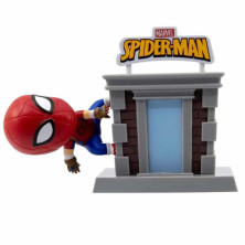 Imagen figura spiderman 8cm crea torres hero box
