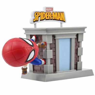 imagen 1 de figura spiderman 8cm crea torres hero box