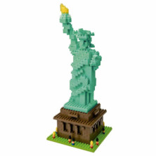 Imagen nanoblock estatua de la libertad nbm003