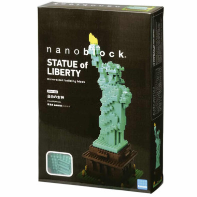 imagen 1 de nanoblock estatua de la libertad nbm003