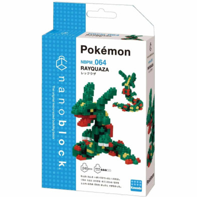 imagen 2 de nanoblock rayquaza nbpm064