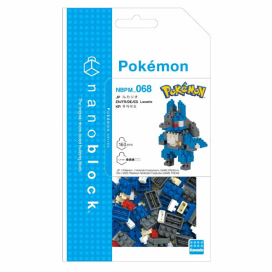 imagen 1 de nanoblock lucario nbpm068
