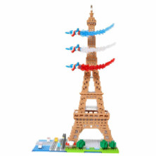 imagen 2 de nanoblock torre eiffel dx nb057