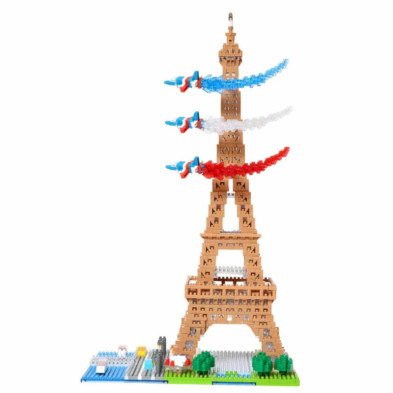 imagen 2 de nanoblock torre eiffel dx nb057