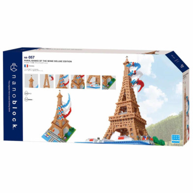 imagen 3 de nanoblock torre eiffel dx nb057