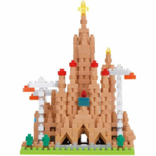 imagen 1 de nanoblock sagrada familia nbh-211