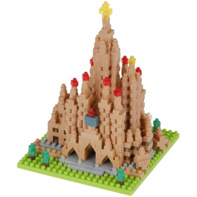 imagen 2 de nanoblock sagrada familia nbh-211