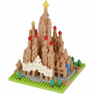 imagen 3 de nanoblock sagrada familia nbh-211