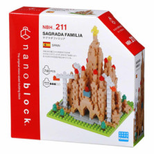 imagen 4 de nanoblock sagrada familia nbh-211