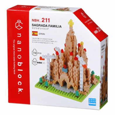 imagen 4 de nanoblock sagrada familia nbh-211