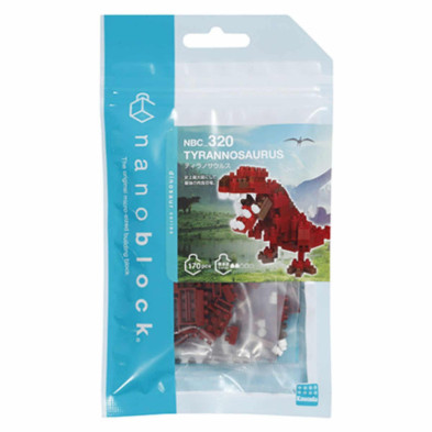 imagen 1 de nanoblock tiranosaurio rex nbc320