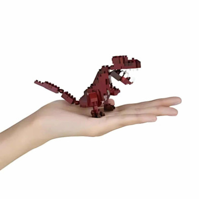 imagen 2 de nanoblock tiranosaurio rex nbc320