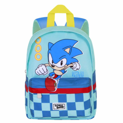 imagen 2 de mochila preescolar joy sonic faster 27cm