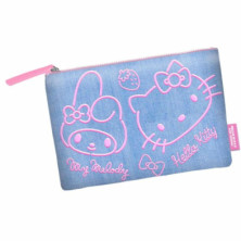 Imagen neceser soleil hello kitty denim