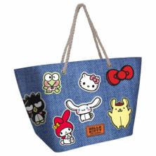 Imagen bolsa de playa soleil hello kitty stickers