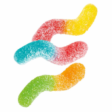 Imagen gusanitos goma glumies bolsa 1kg