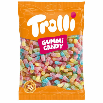 imagen 1 de gusanitos goma glumies bolsa 1kg