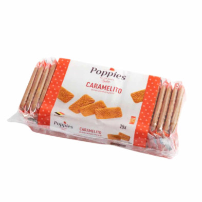 imagen 1 de galleta poppies caramelito 25 unidades 150grs