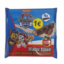 Imagen pack 4 chocolatinas patrulla canina 20grs