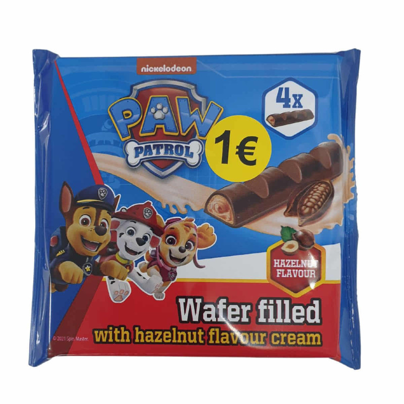 Imagen pack 4 chocolatinas patrulla canina 20grs Imagen pack 4 chocolatinas patrulla canina 20grs