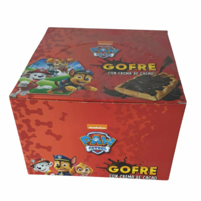 imagen 1 de gofre patrulla canina 120grs x14