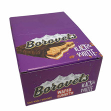 imagen 1 de chocolatina black & white 30grs 36u