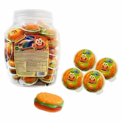imagen 2 de hamburger gumy 8grs 50u