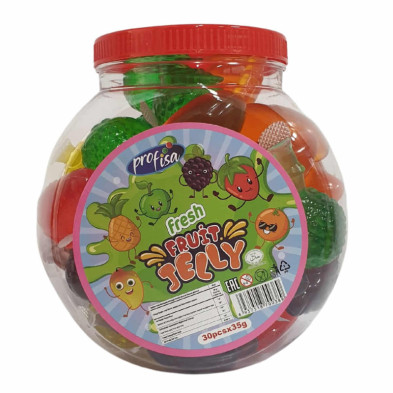 imagen 2 de frutas jelly 35grs 30u