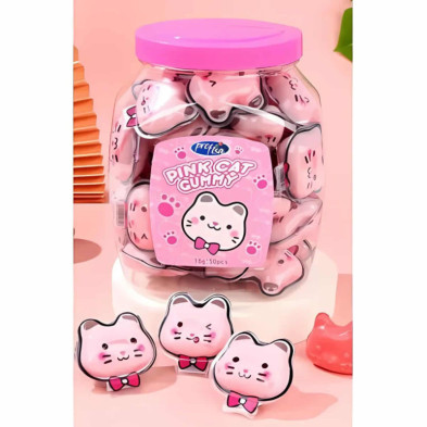 imagen 3 de pink cat gummy 18grs 50u