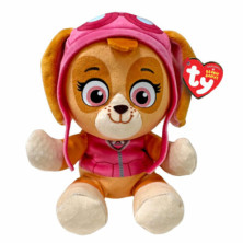 Imagen peluche skype 15cm ty beanie babies patrulla canin