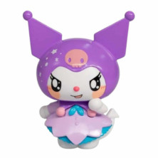 Imagen figura kuromi con 5 accesorios exclusivos sanrio