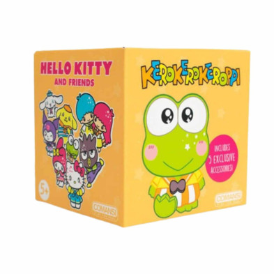 imagen 5 de figura kerokerokeroppi con 5 accesorios exclusivoo