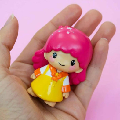 imagen 3 de figura lala little twin stars con 5 accesorios exo