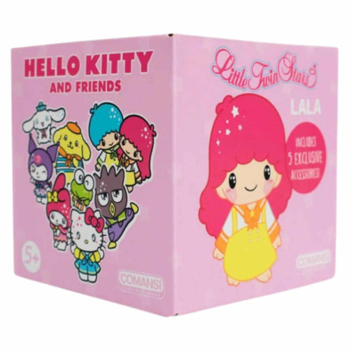 imagen 5 de figura lala little twin stars con 5 accesorios exo