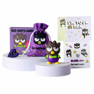 imagen 4 de figura bad badtz-maru con 5 accesorios exclusivoso