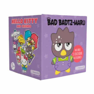 imagen 5 de figura bad badtz-maru con 5 accesorios exclusivoso