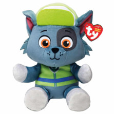 Imagen peluche rocky 15cm ty beanie babies patrulla canin