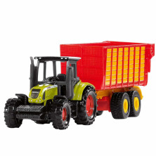JHON DEERE COM O TRAILER DE SILO
