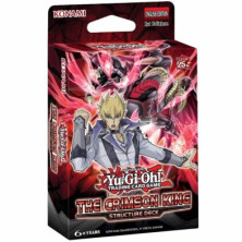 Imagen juego de cartas yu-gi-oh structure deck the crimso