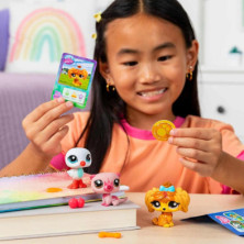 imagen 3 de figura littlest pet shop pack de 3 country pets