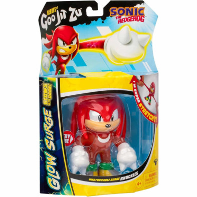 imagen 1 de figura goo jit zu heroes knuckles sonic