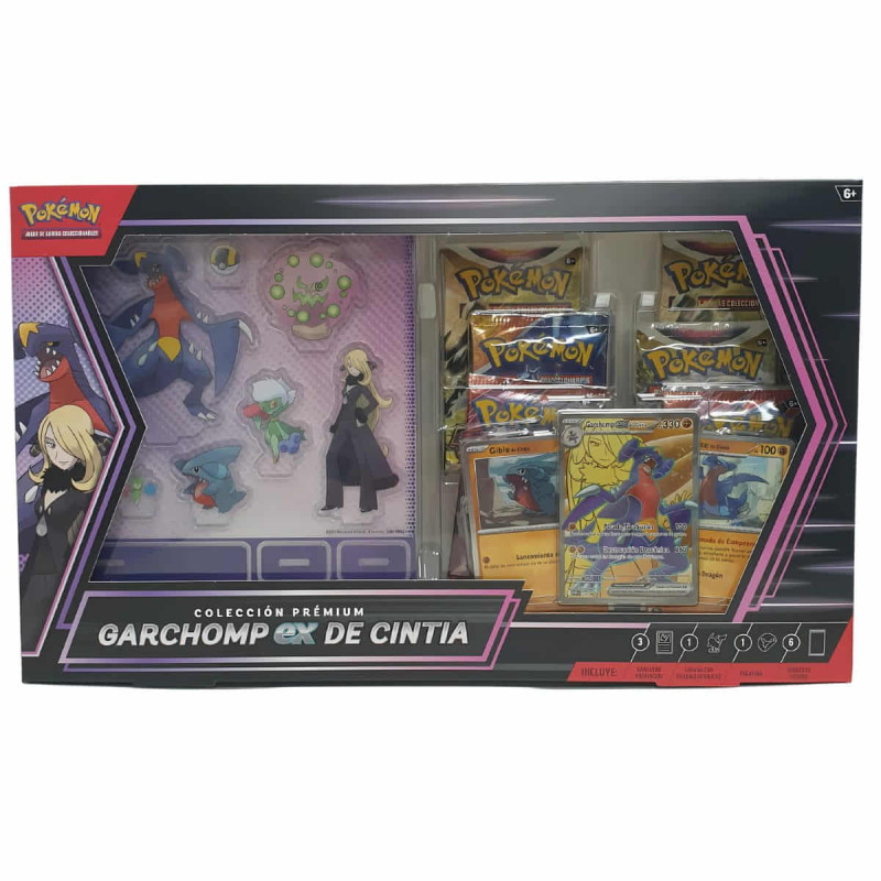 Imagen jcc pokémon colección premium garchomp ex de cinti