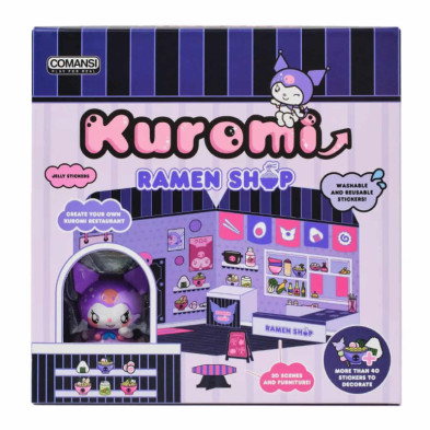 imagen 1 de figura kuromi ramen shop licencia oficial sanrio