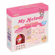 imagen 2 de figura my melody tea room licencia oficial sanrio