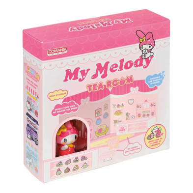 imagen 2 de figura my melody tea room licencia oficial sanrio