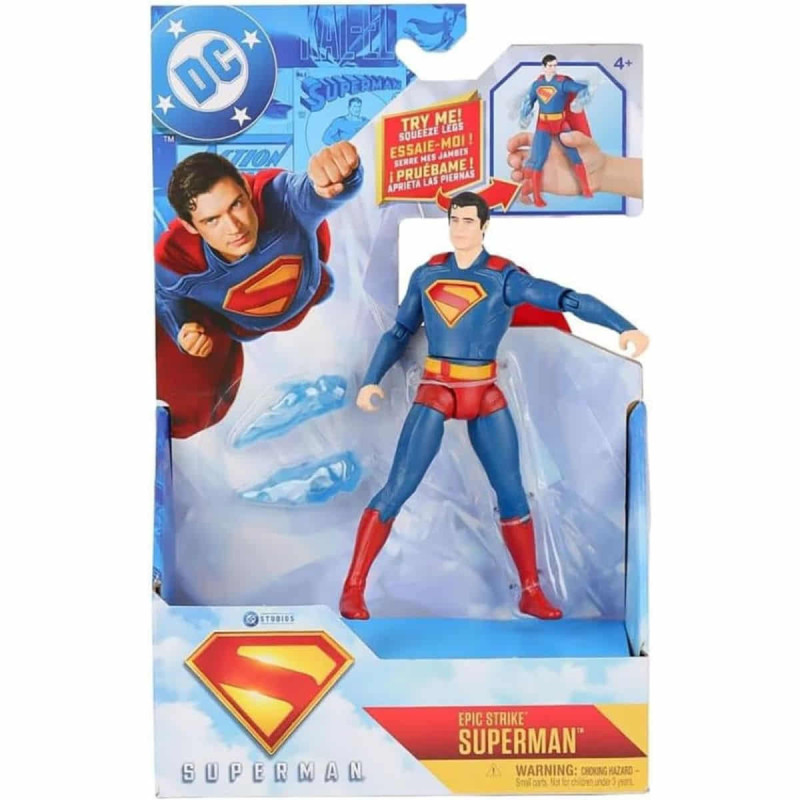 Imagen figura superman battle attack