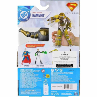 imagen 1 de figura superman battle attack