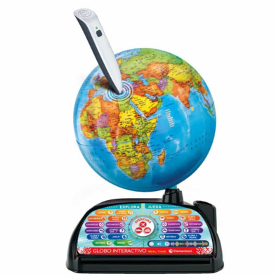 Imagen globo terraqueo digital real time clementoni